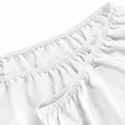 Spannbetttuch 3er Pack für kleine Matratzen 40 x 90 cm - Weiß