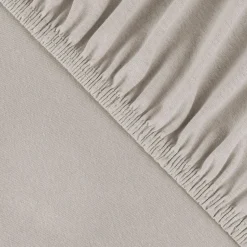 Spannbetttuch für Kinderbett 60 x 120 / 70 x 140 cm - Taupe