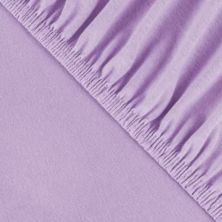 Spannbetttuch für Kinderbett 60 x 120 / 70 x 140 cm - Flieder