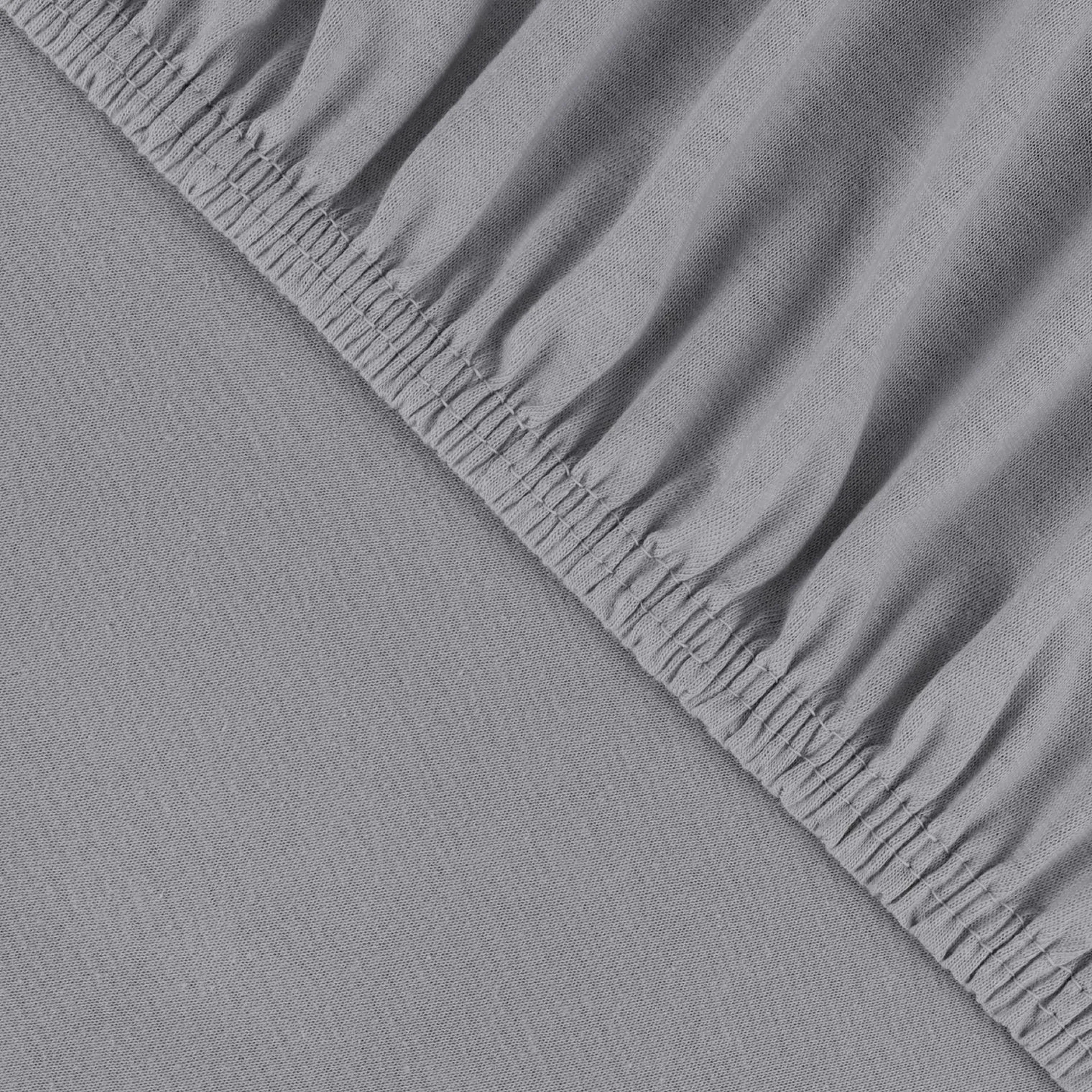 Spannbetttuch für Kinderbett 60 x 120 / 70 x 140 cm - Anthracite
