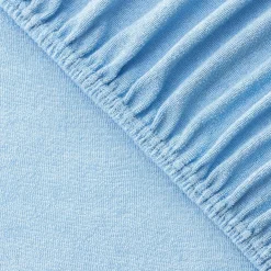 Spannbetttuch Frottee für Kinderbett 60 x 120 / 70 x 140 cm - Hellblau