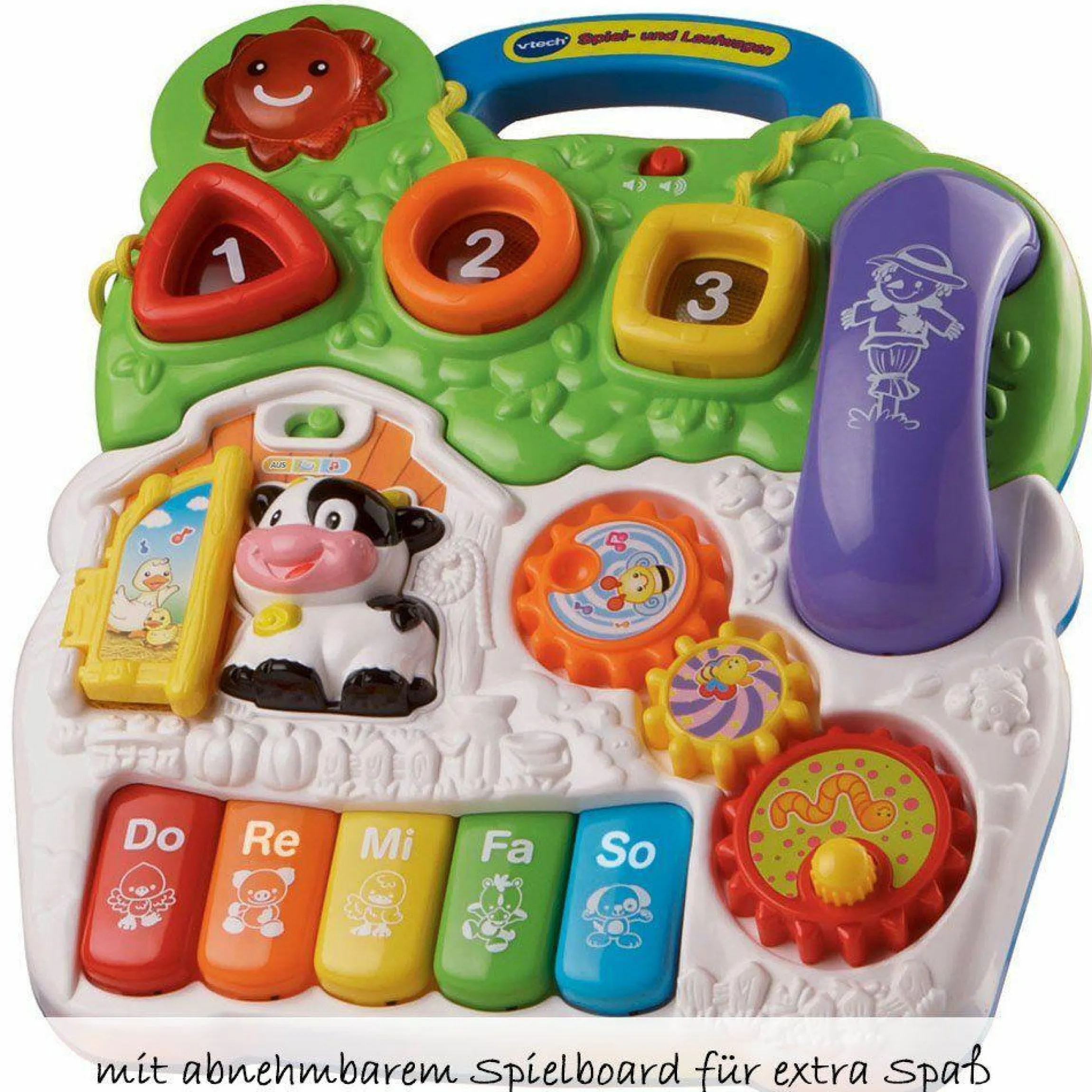 Spiel- und Laufwagen 2 in 1 - Orange