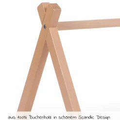 Spielbogen / Spieltrapez Play Gym Tipi - Natur