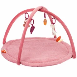 Spielbogen Tierfreunde mit 4 abnehmbaren Spielfiguren - Rosa