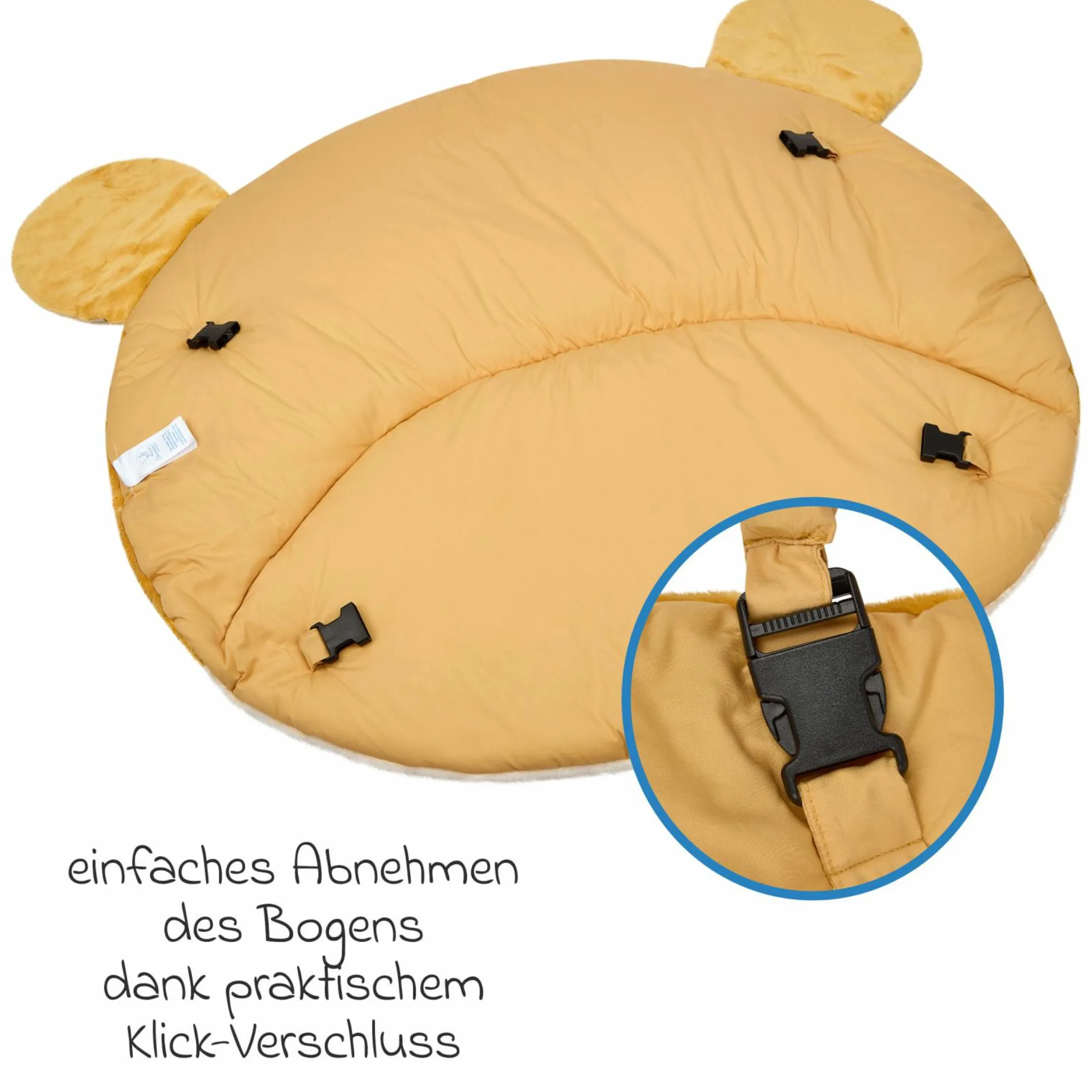 Spieldecke mit Spielbogen - Löwe Leo