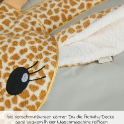 Spieldecke mit Spielbogen - Giraffe Kaya
