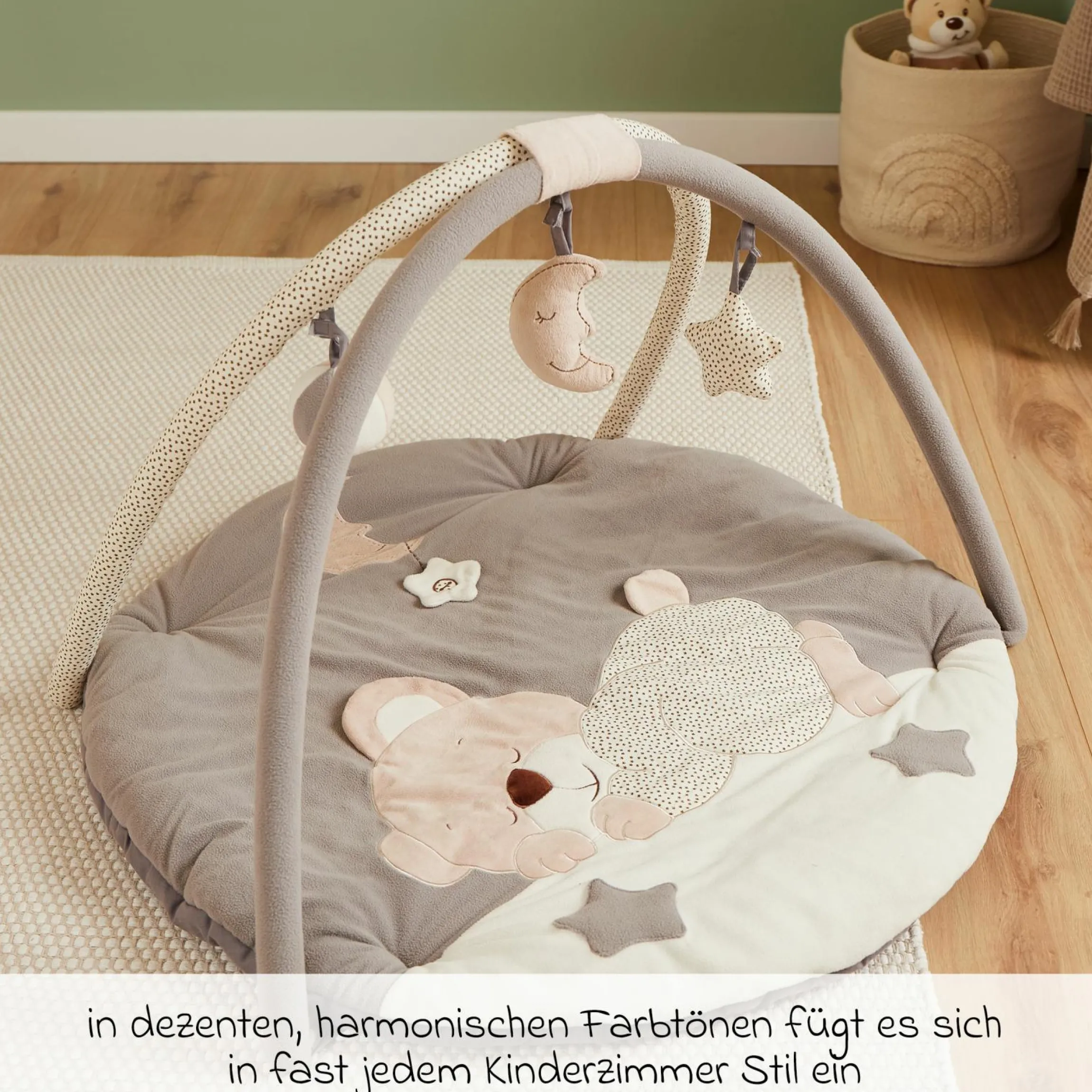 Spieldecke mit Spielbogen - Schlafbärchen