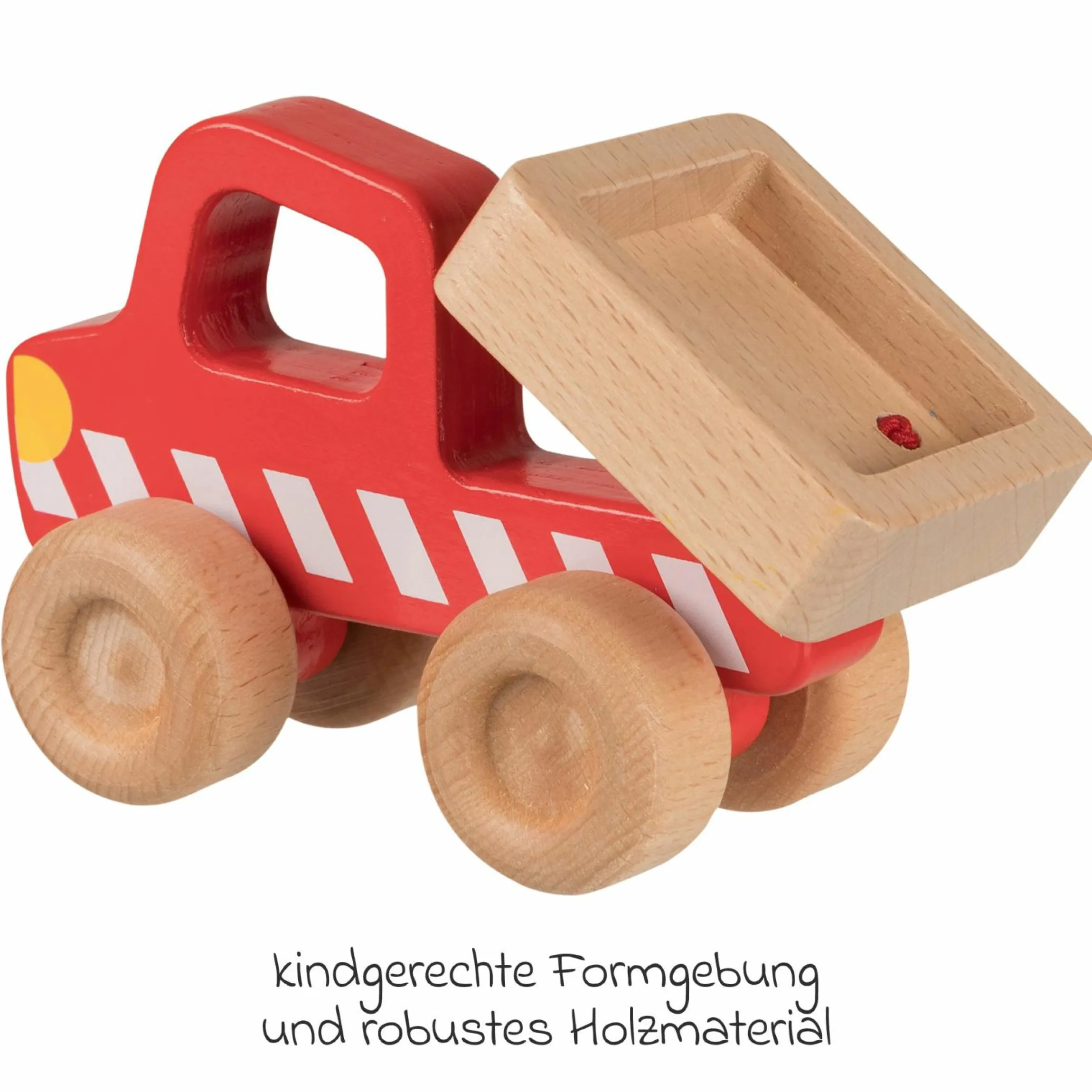 Spielfahrzeug aus Holz - Kipper