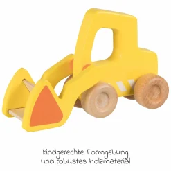 Spielfahrzeug aus Holz - Radlader