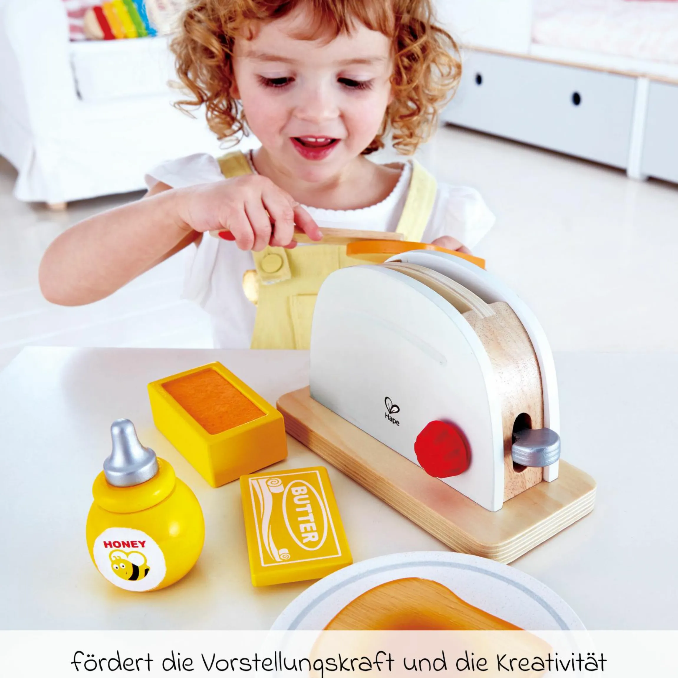 Spielküchengerät Pop- up -Toaster-Set