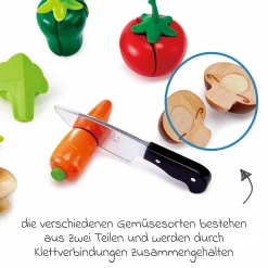 Spiellebensmittel Gartengemüse