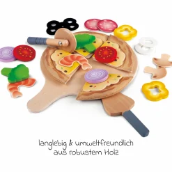 Spiellebensmittel Pizza-Set