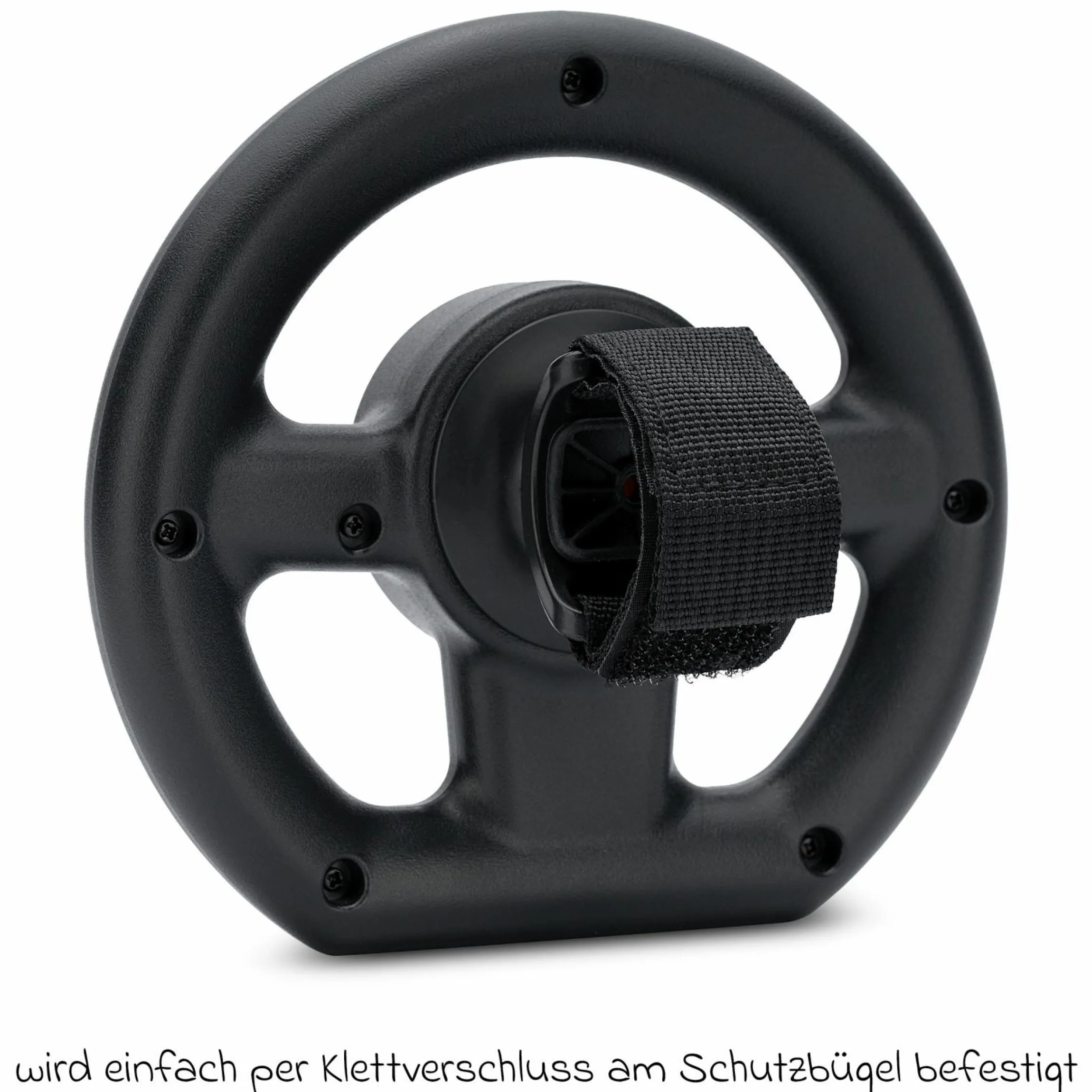 Spiel-Lenkrad für Kinderwagen und Buggys - Schwarz - Kollektion 2025