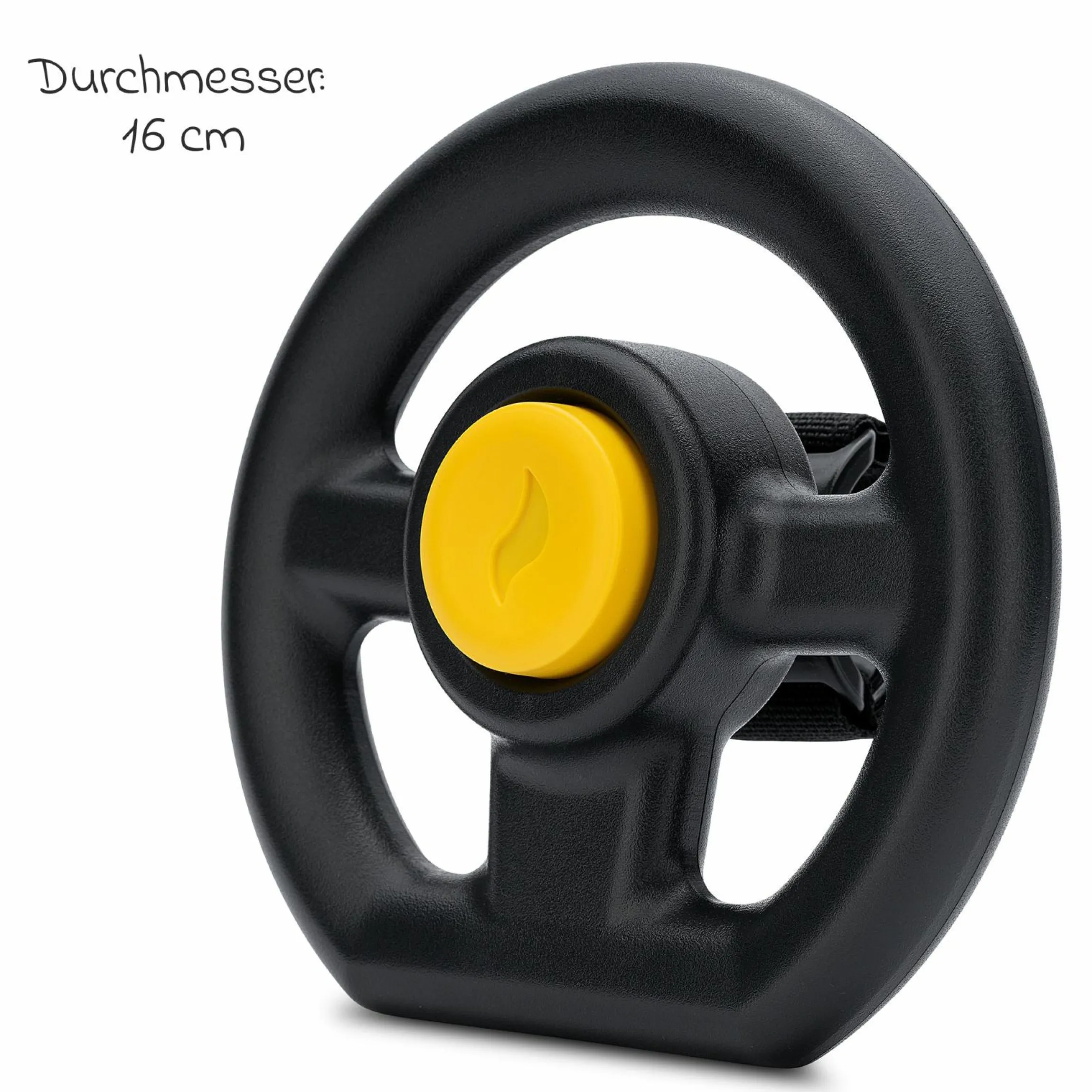 Spiel-Lenkrad für Kinderwagen und Buggys - Schwarz - Kollektion 2025