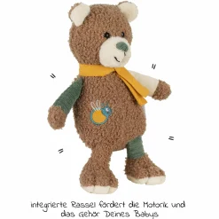 Spieltier / Rassel 23 cm - Bär Ben