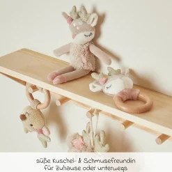 Spieltier mit Rassel - Reh Ella