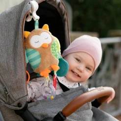 Spieltier zum Aufhängen / Activity-Greifling Sleeping Forest - Eule