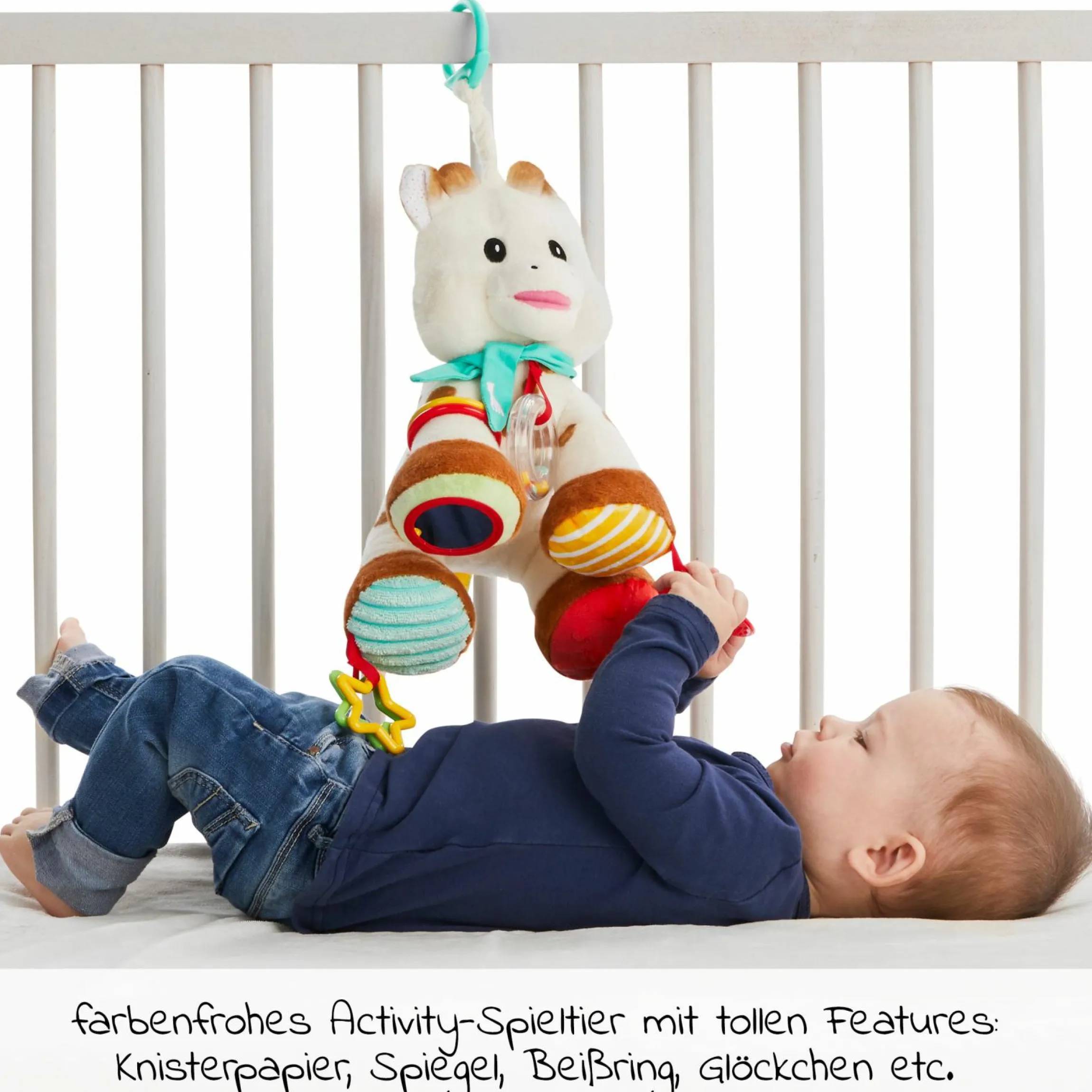 Spieltier zum Aufhängen 23 cm - Sophie la girafe®