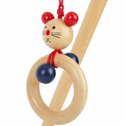 Spiel-Trapez Baby-Gym aus Holz höhenverstellbar