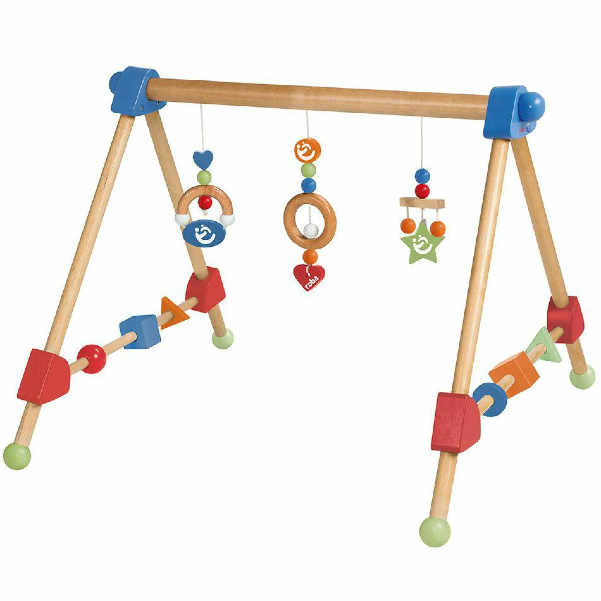 Spiel-Trapez Gym aus Holz höhenverstellbar