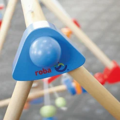 Spiel-Trapez Gym aus Holz höhenverstellbar