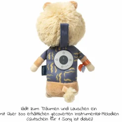 Spieluhr / Audiosystem inkl. Gutschein für 1 Song 25 cm - Eddie der Löwe