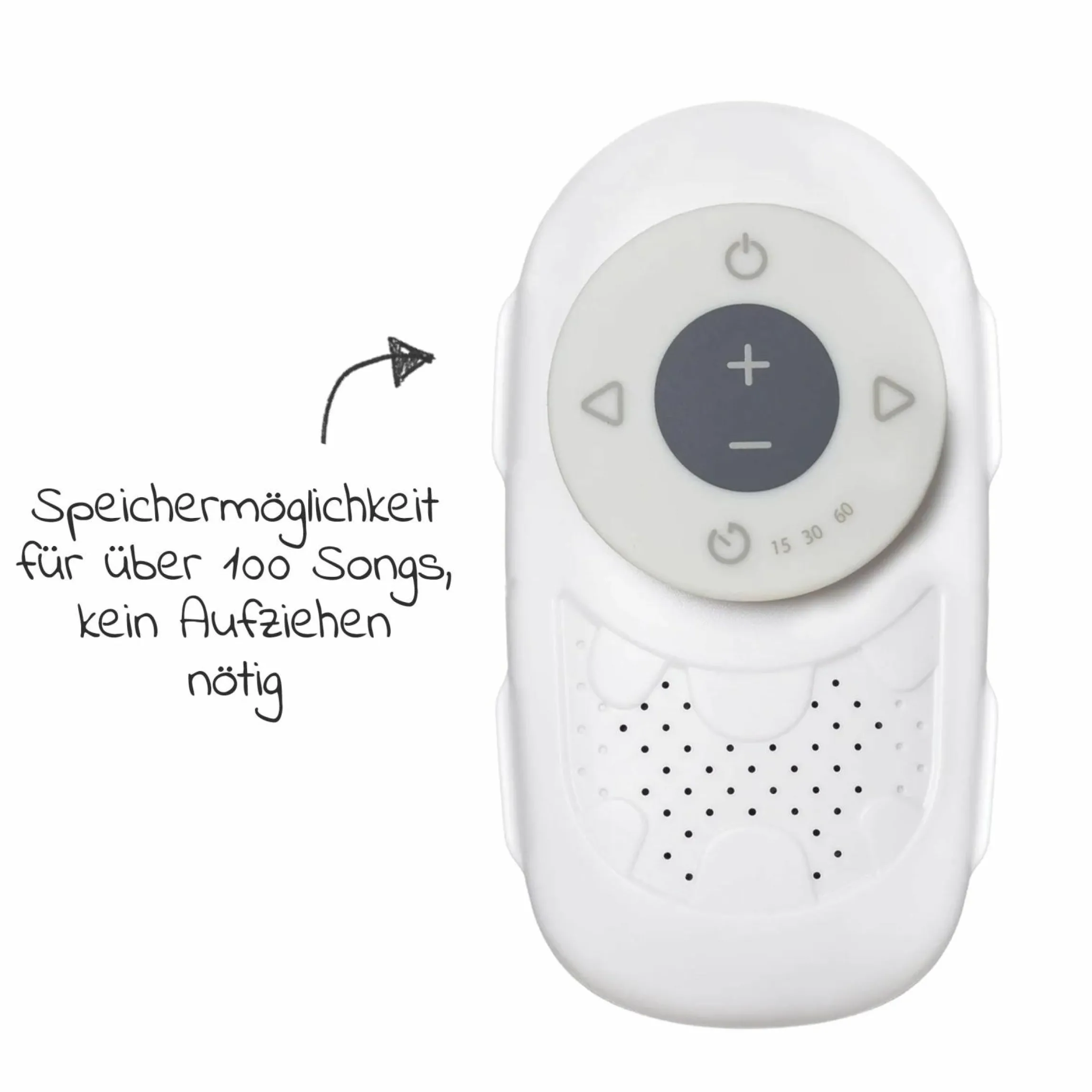 Spieluhr / Audiosystem inkl. Gutschein für 1 Song 25 cm - Eddie der Löwe