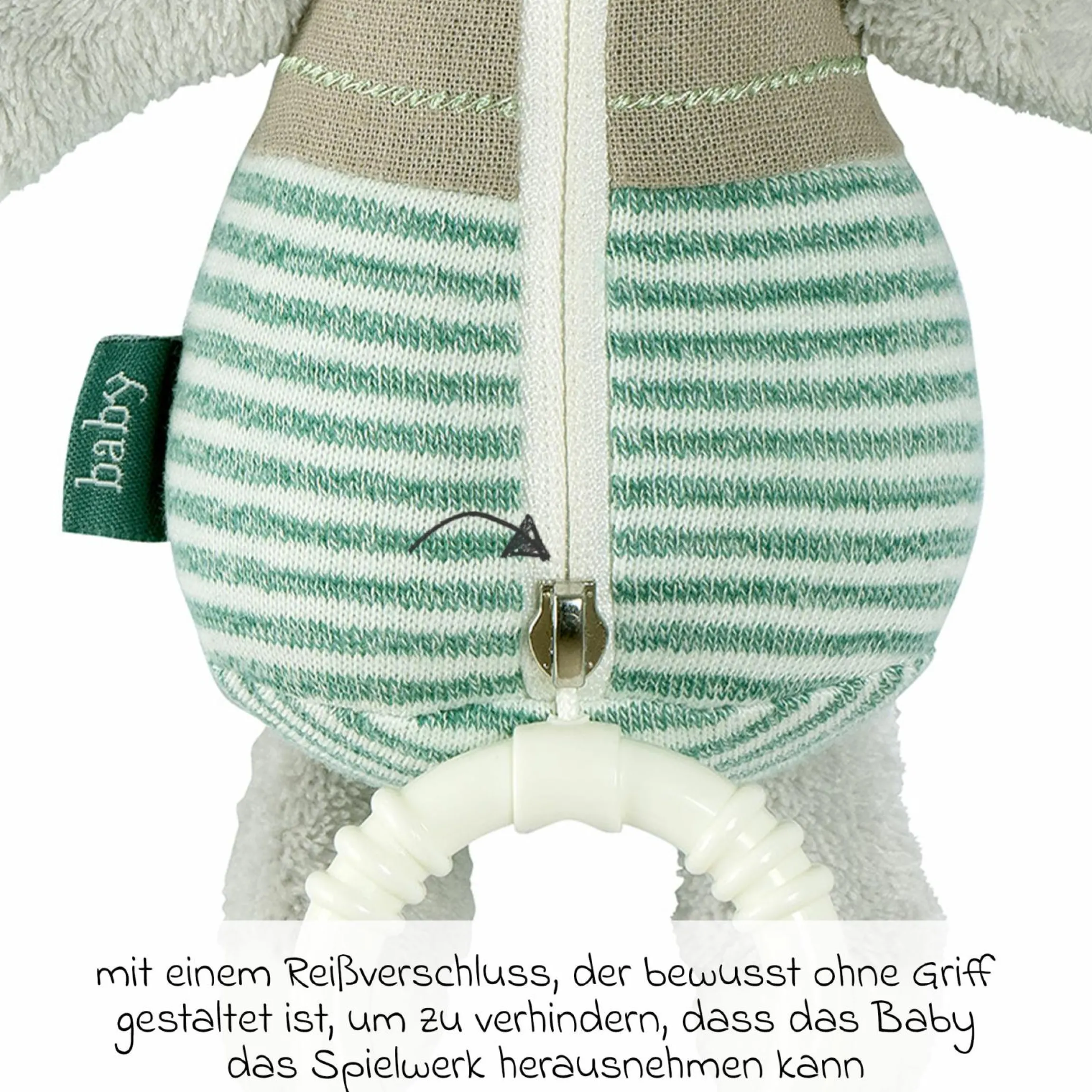 Spieluhr / Einschlafhilfe 22 cm - Esel