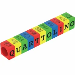 Spielwürfel für Hochstuhl Quarttolino - Bunt - Kollektion 2024