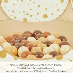 Spielzelt & Bällebad mit 50 Bällen - Dots
