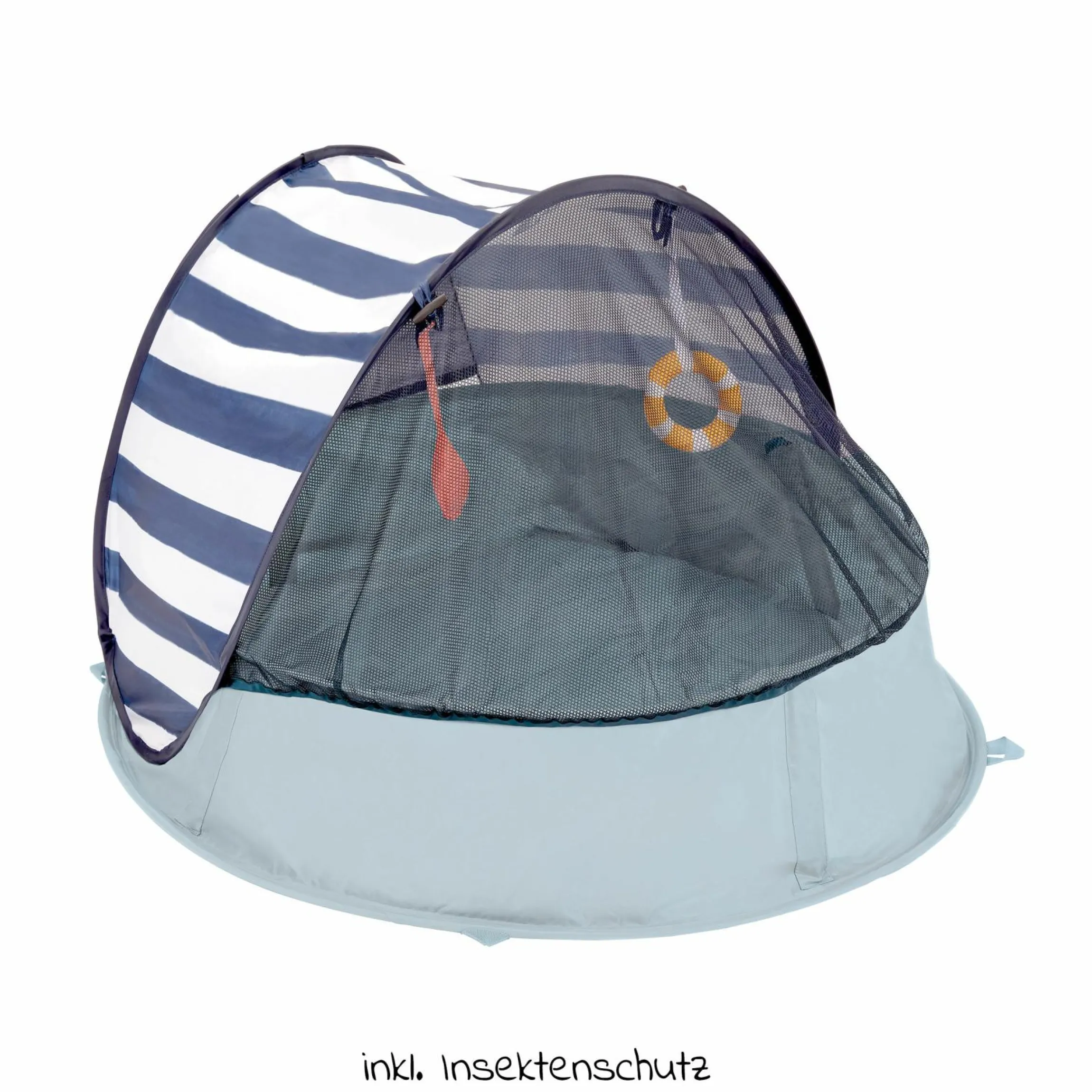 Spielzelt & Reisebett & Planschbecken 3in1 Aquani - Marinière