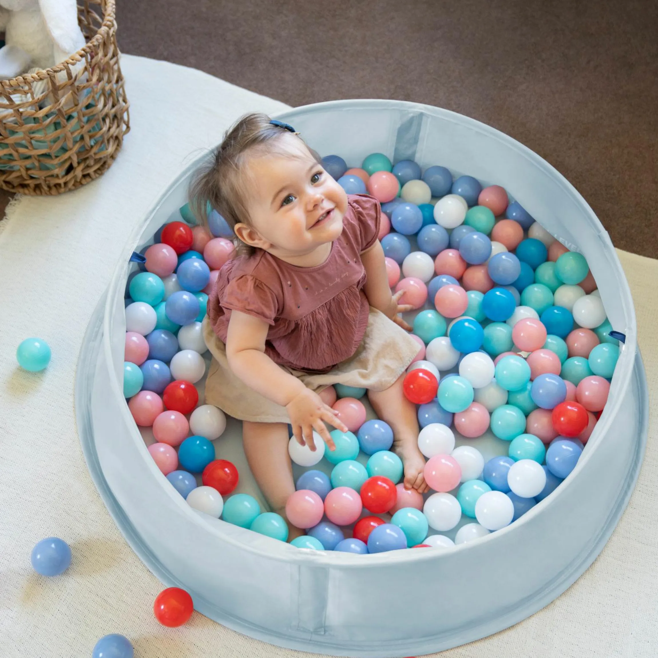 Spielzelt & Reisebett & Planschbecken 3in1 Aquani - Marinière