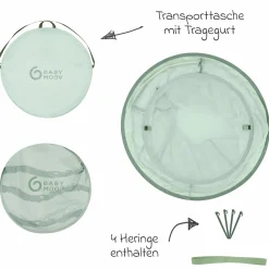 Spielzelt & Strandmuschel Moov & Protect - mit UV-Schutz 50+