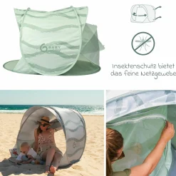 Spielzelt & Strandmuschel Moov & Protect - mit UV-Schutz 50+