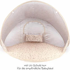 Spielzelt / Strandmuschel mit UV-Schutz 40+ - Vintage Flowers