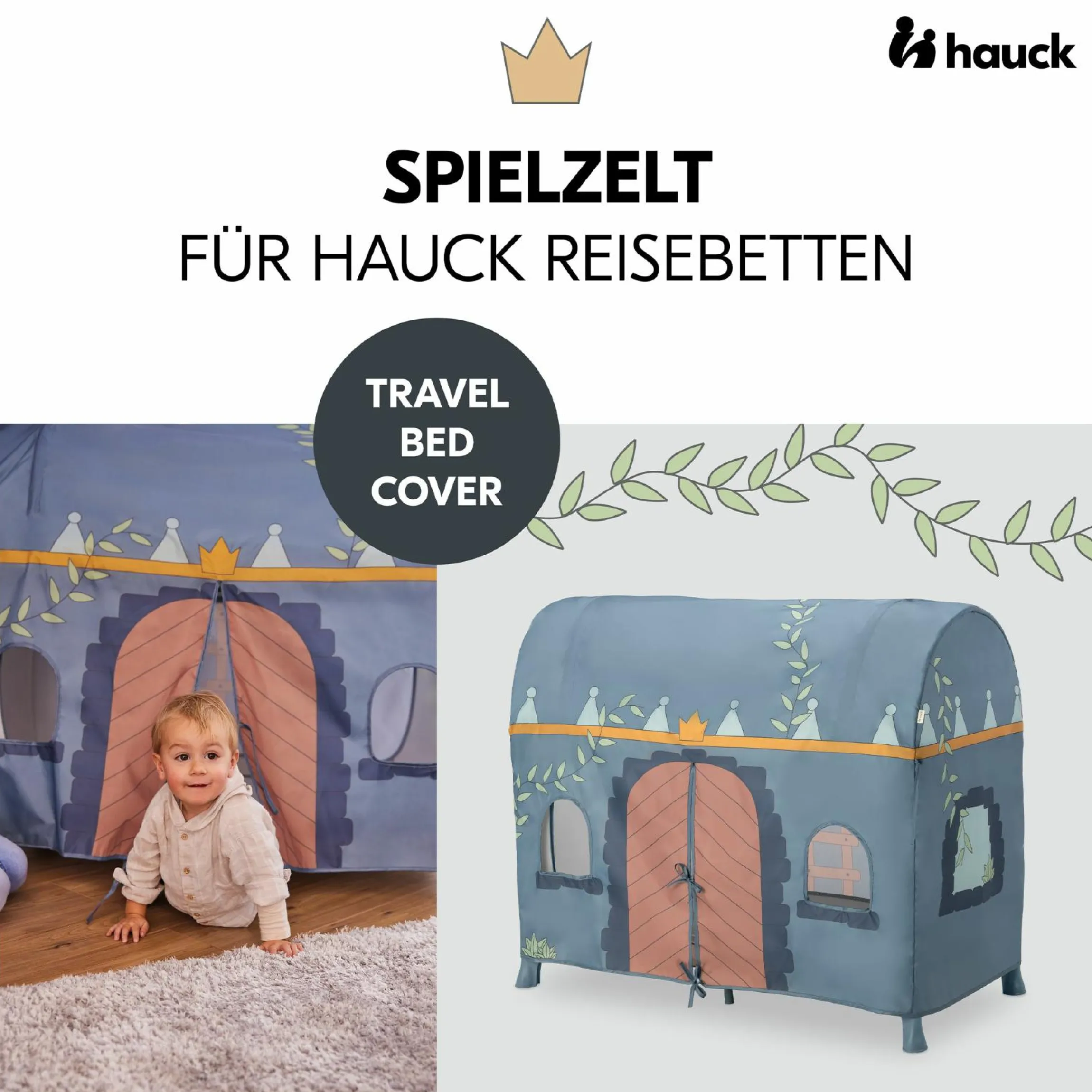 Spielzelt für Reisebett Travel Bed Cover - Palace