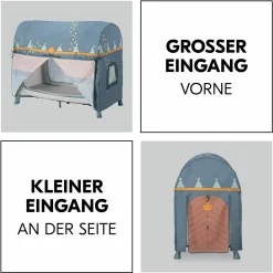 Spielzelt für Reisebett Travel Bed Cover - Palace