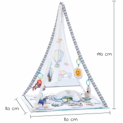 Spielzelt mit Spielbogen 1st Tent - Balloon Ride White