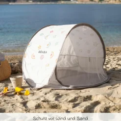 Spielzelt Strandmuschel mit UV-Schutz 50+ - Breezy - Clay Earth