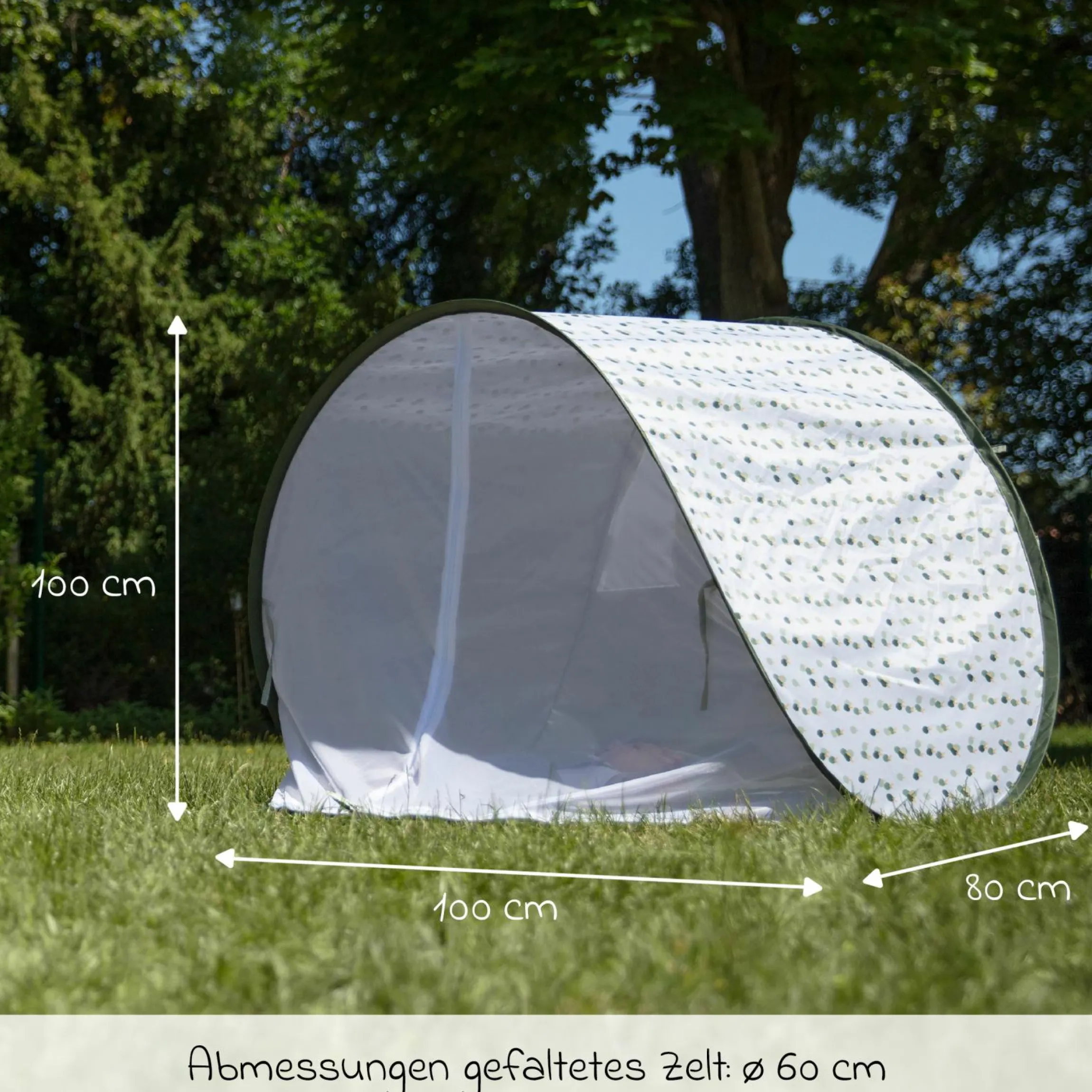 Spielzelt Strandmuschel mit UV-Schutz 50+ - Provence
