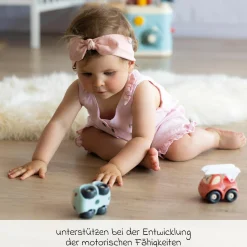 Spielzeugautos 3er Set inkl. Transportbox