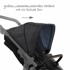 Sport-Einheit XXL Sportsitz für Mono 3/4 & Pro - Premium Schwarz - Kollektion 2025
