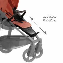 Sport-Einheit XXL Sportsitz für Mono 3/4 & Pro - Lachs - Kollektion 2025