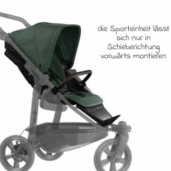 Sport-Einheit XXL Sportsitz für Mono 3/4 & Pro - Olive - Kollektion 2025