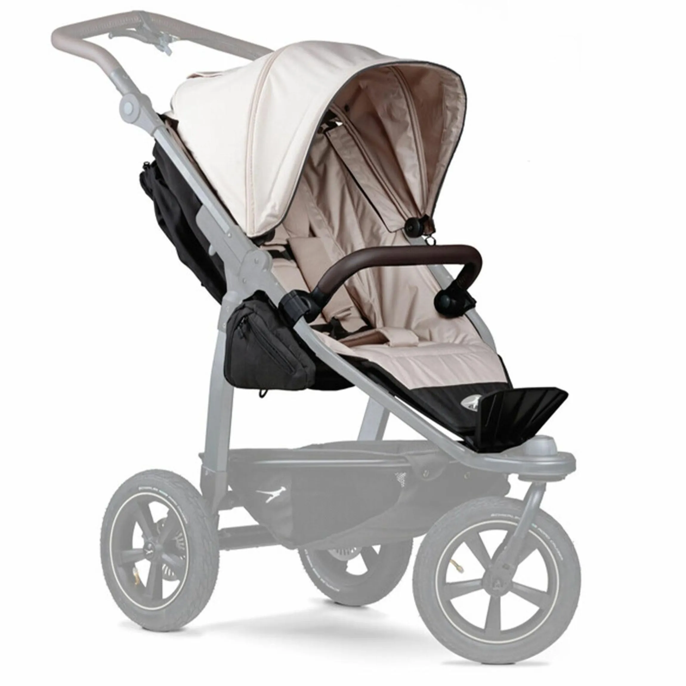 Sportsitz für Mono 2 XXL Komfort-Sitz für Kinder bis 34 kg - Sand