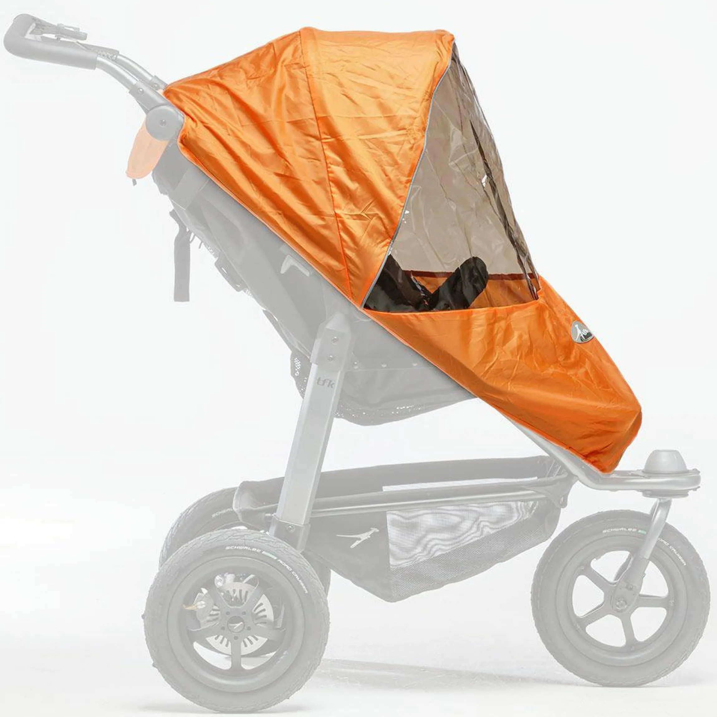 Sportsitz für Mono - XXL Komfort-Sitz inkl. Wetterschutz für Kinder bis 34 kg - Glow in the Dark
