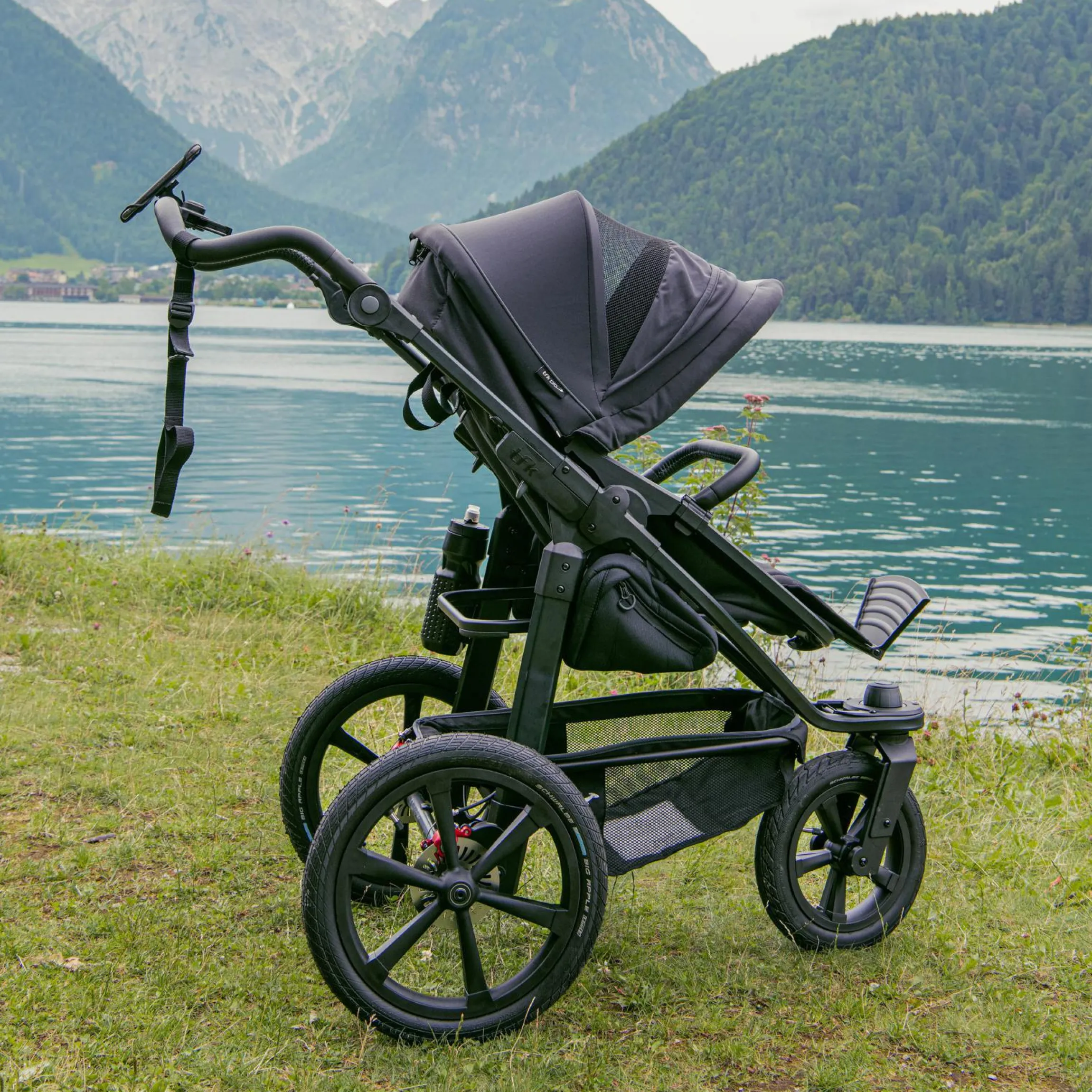 Sportsitz für Pro XXL-Komfort-Sitz für Kinder bis 34 kg - Anthrazit