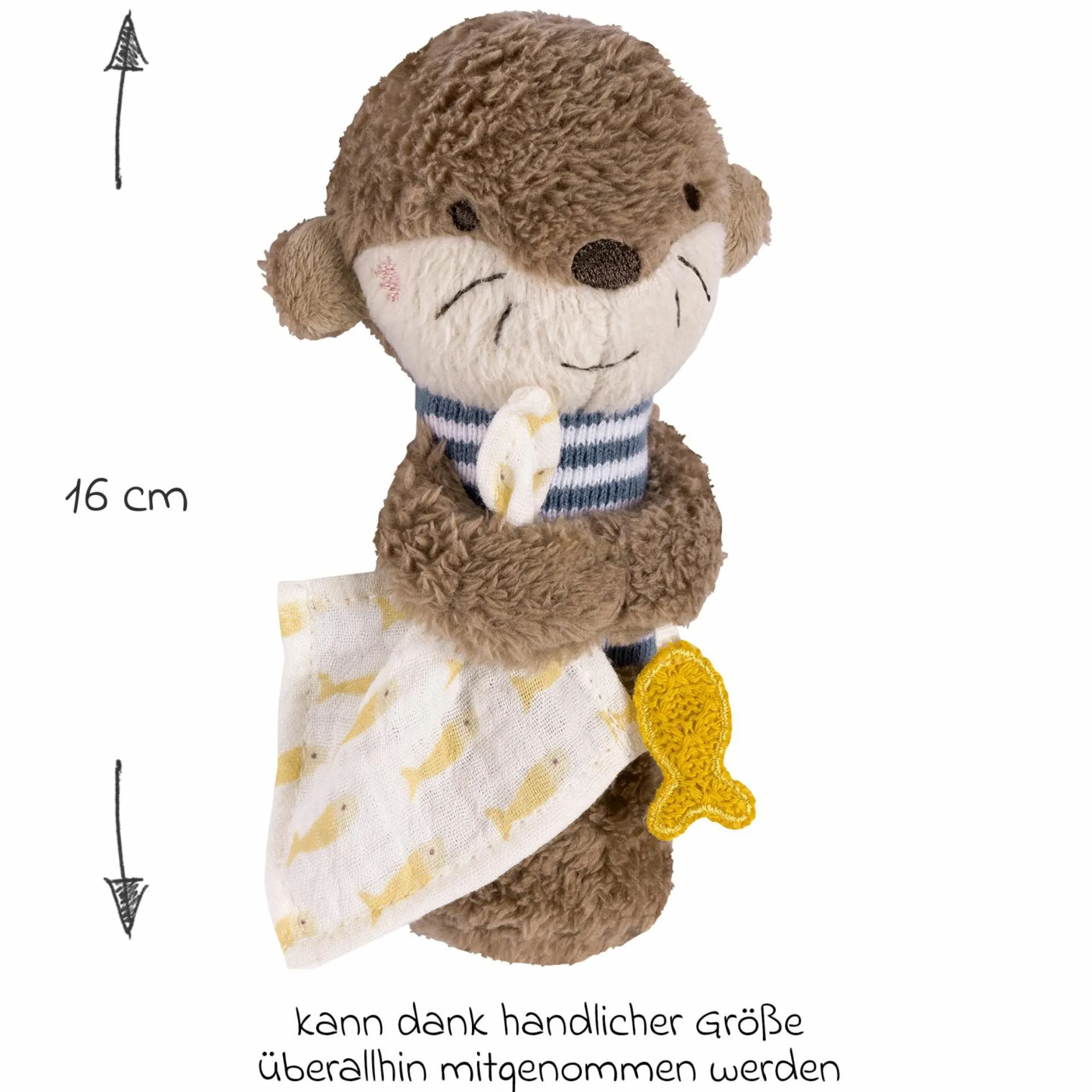 Stabrassel 16 cm - Otter