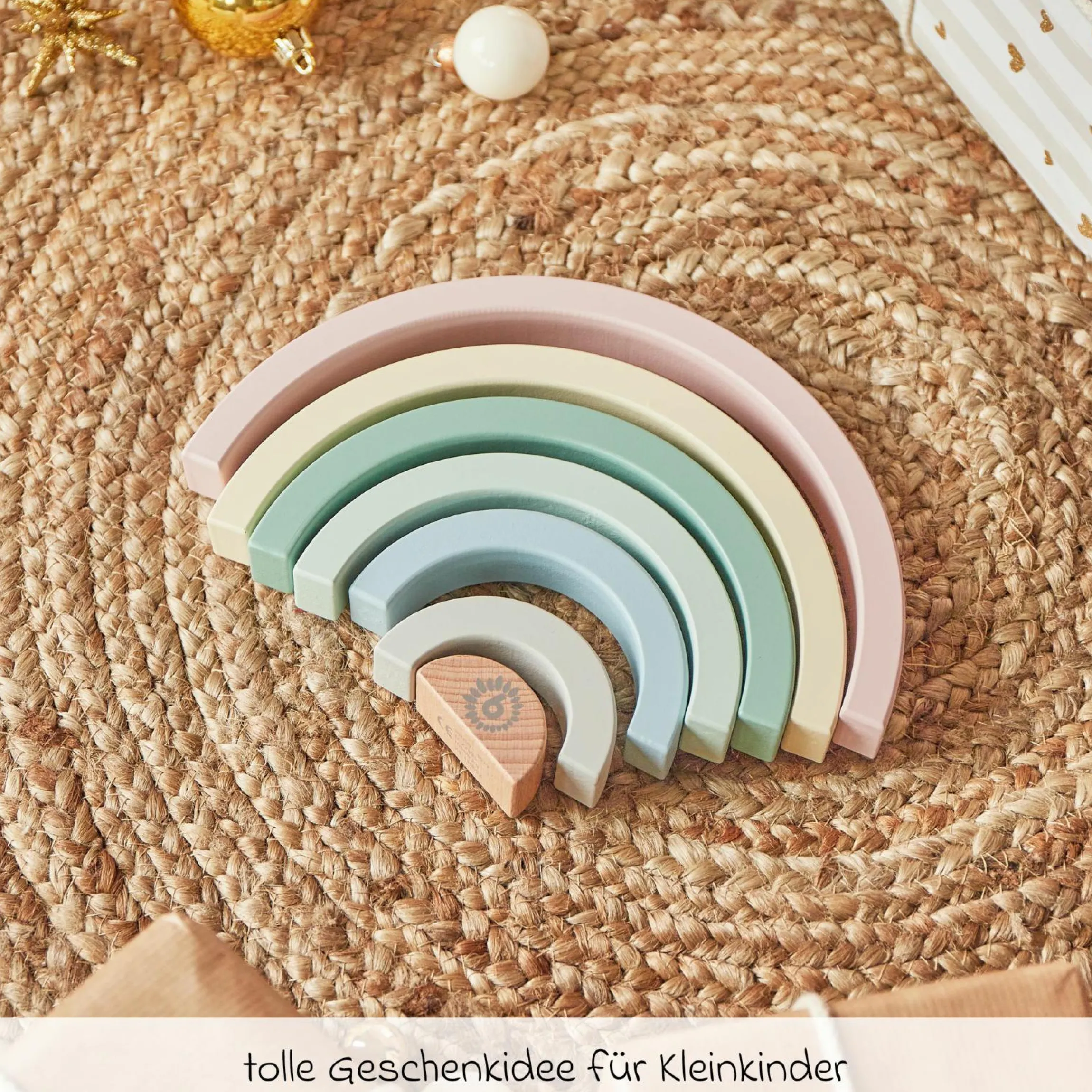Stapelspiel Regenbogen