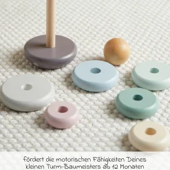 Stapelturm - Regenbogen
